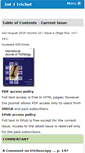 Mobile Screenshot of ijtrichology.com